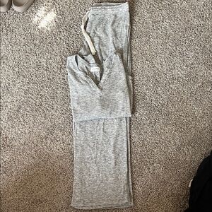 Carly Jean Los Angeles Gray Lounge Set